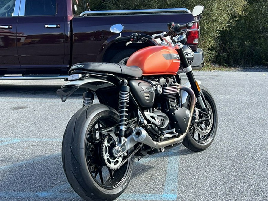 2023 Triumph Speed Twin 1200 Matte Baja Orange