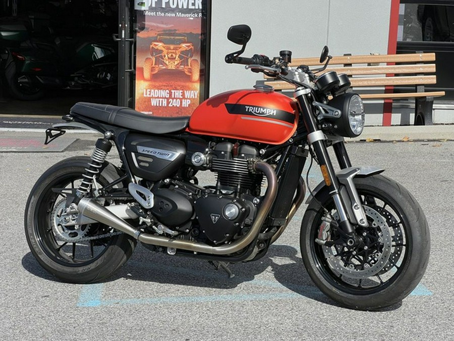 2023 Triumph Speed Twin 1200 Matte Baja Orange