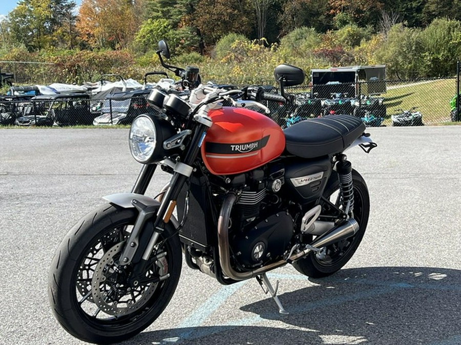 2023 Triumph Speed Twin 1200 Matte Baja Orange