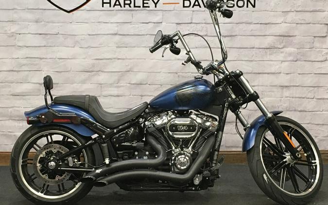 2018 Harley-Davidson 115th Anniversary Breakout 114 Legend Blue Denim FXBRS