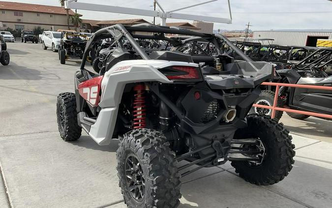 2024 Can-Am® Maverick X3 DS Turbo Fiery Red & Hyper Silver