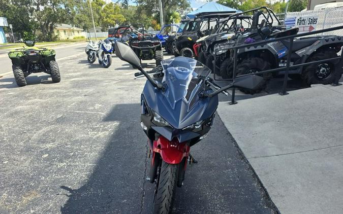 2026 Kawasaki Ninja 500 ABS Metallic Matte Twilight Blue ABS