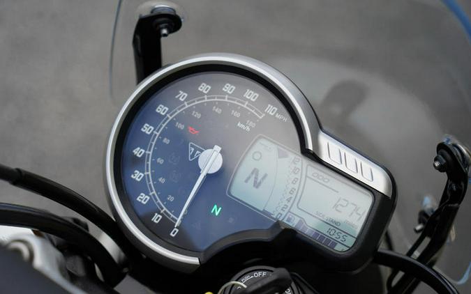 2024 Triumph Scrambler 400 X Matte Khaki Green / Fusion White