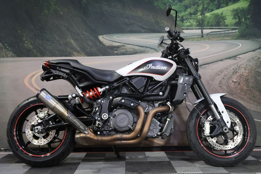 2022 Indian Motorcycle® FTR S White Smoke