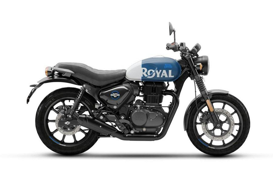 2023 Royal Enfield Hunter 350 Rebel Blue