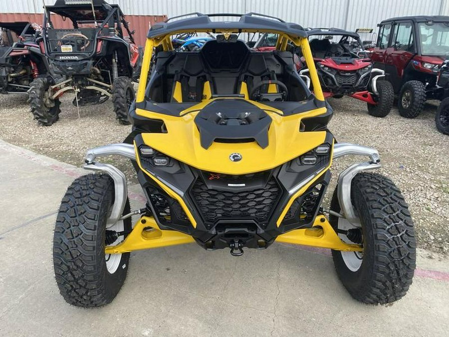 2024 Can-Am® Maverick R X RS Carbon Black & Neo Yellow