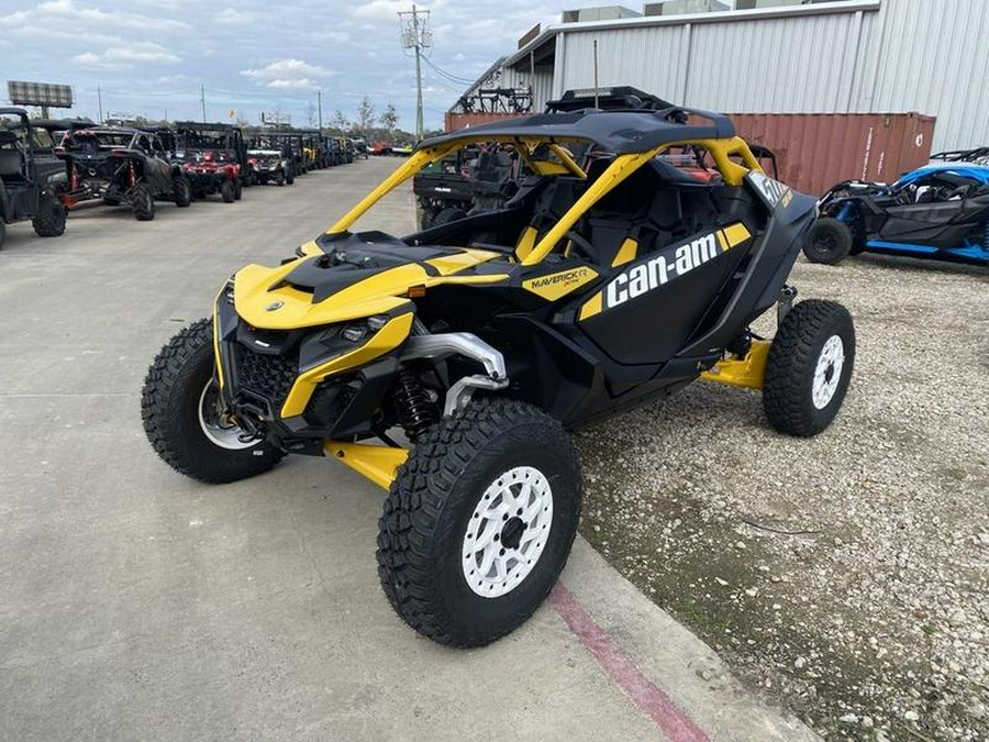 2024 Can-Am® Maverick R X RS Carbon Black & Neo Yellow