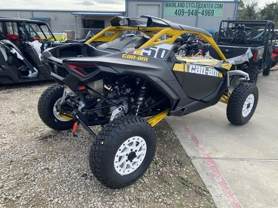 2024 Can-Am® Maverick R X RS Carbon Black & Neo Yellow