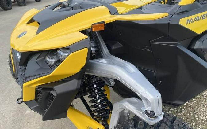 2024 Can-Am® Maverick R X RS Carbon Black & Neo Yellow