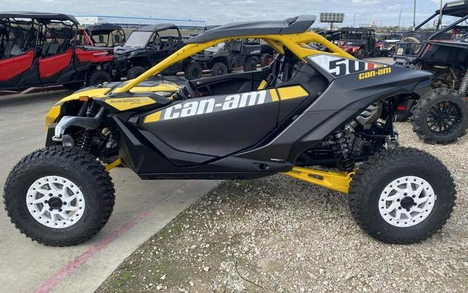 2024 Can-Am® Maverick R X RS Carbon Black & Neo Yellow