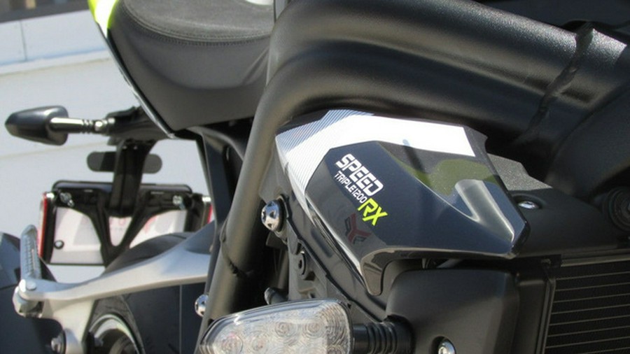 2026 Triumph Speed Triple 1200 RX Triumph Performance Yellow 1200 RX
