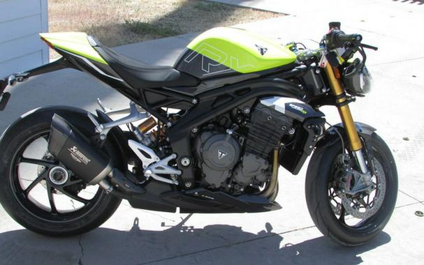 2026 Triumph Speed Triple 1200 RX Triumph Performance Yellow 1200 RX