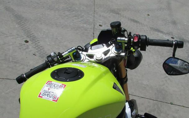 2026 Triumph Speed Triple 1200 RX Triumph Performance Yellow 1200 RX