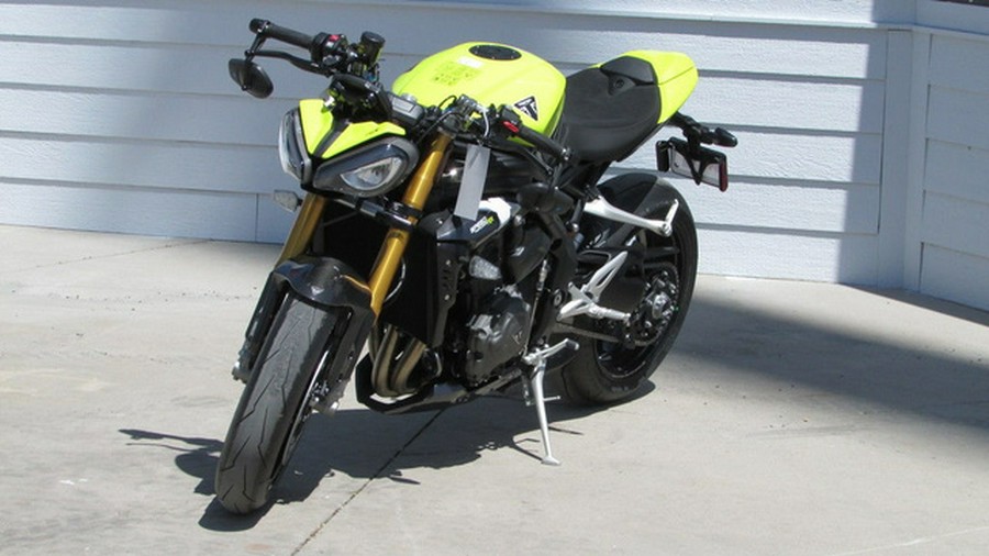 2026 Triumph Speed Triple 1200 RX Triumph Performance Yellow 1200 RX