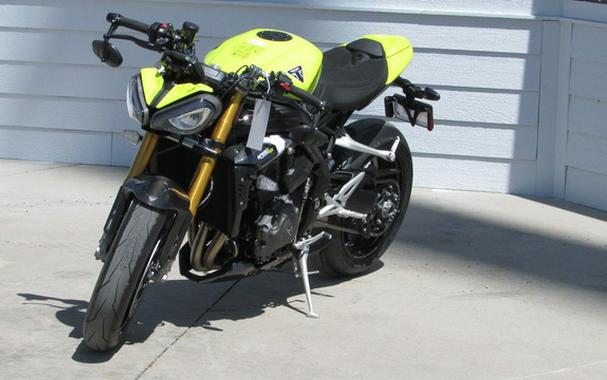 2026 Triumph Speed Triple 1200 RX Triumph Performance Yellow 1200 RX