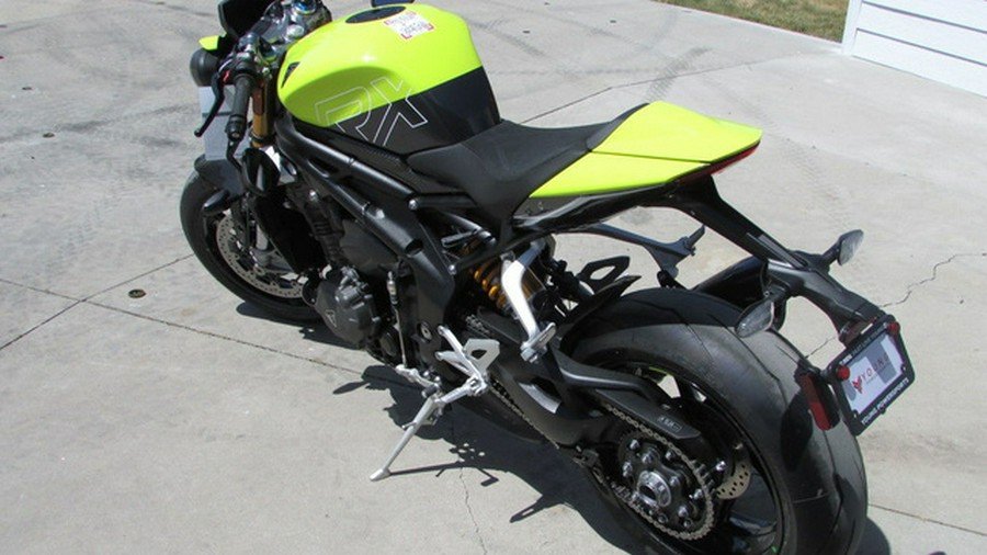 2026 Triumph Speed Triple 1200 RX Triumph Performance Yellow 1200 RX