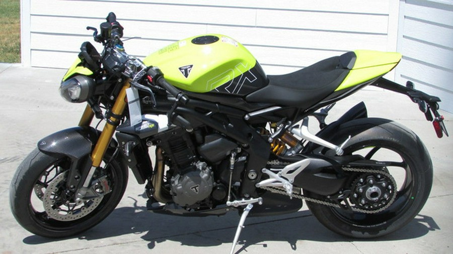 2026 Triumph Speed Triple 1200 RX Triumph Performance Yellow 1200 RX