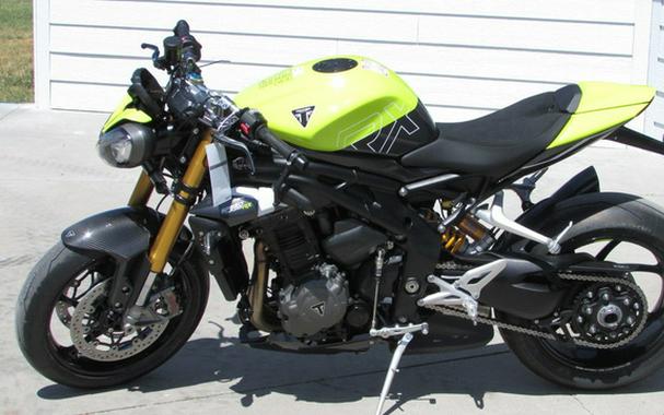 2026 Triumph Speed Triple 1200 RX Triumph Performance Yellow 1200 RX