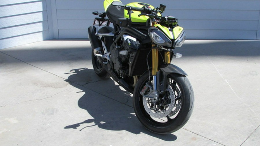 2026 Triumph Speed Triple 1200 RX Triumph Performance Yellow 1200 RX