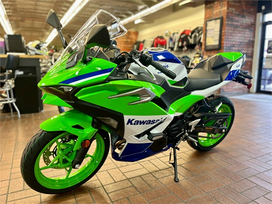 2024 Kawasaki Ninja 500 SE 40th Anniversary Edition ABS