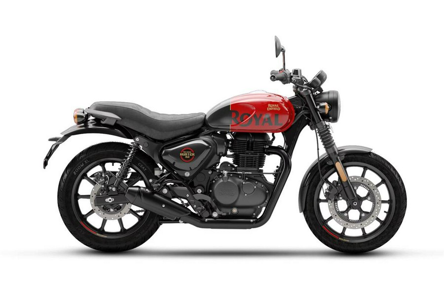 2023 Royal Enfield Hunter 350 Rebel Red