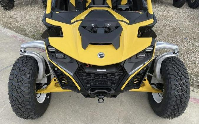 2024 Can-Am® Maverick R X RS Carbon Black & Neo Yellow