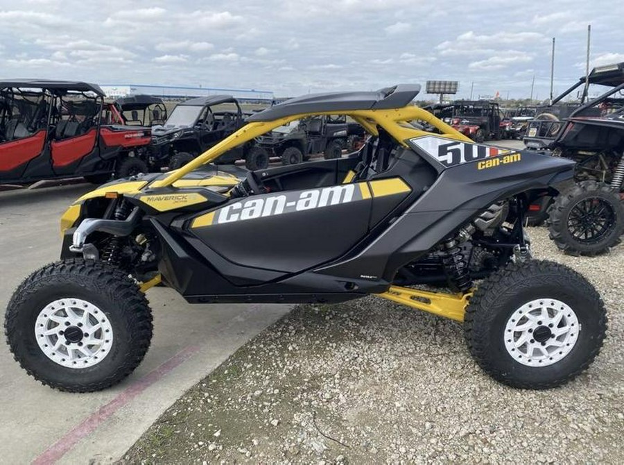 2024 Can-Am® Maverick R X RS Carbon Black & Neo Yellow