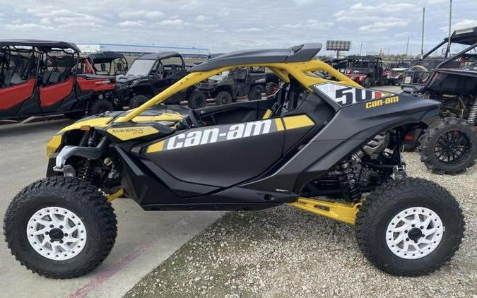 2024 Can-Am® Maverick R X RS Carbon Black & Neo Yellow