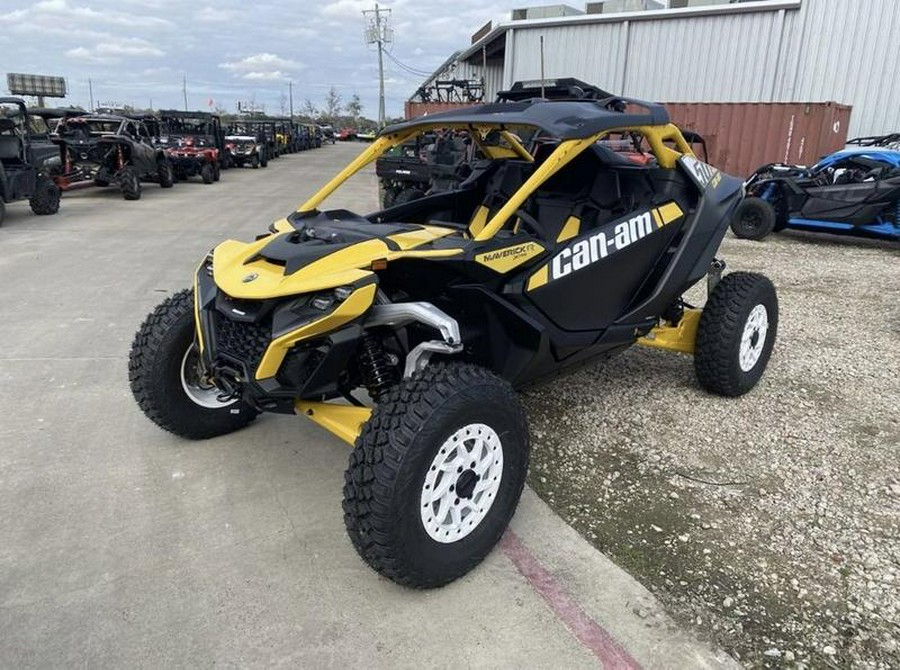 2024 Can-Am® Maverick R X RS Carbon Black & Neo Yellow