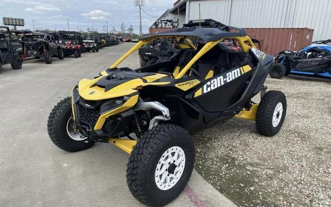 2024 Can-Am® Maverick R X RS Carbon Black & Neo Yellow