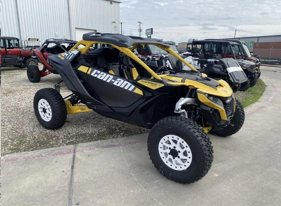 2024 Can-Am® Maverick R X RS Carbon Black & Neo Yellow