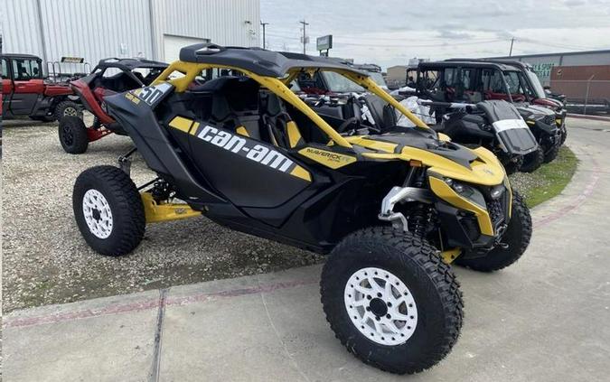 2024 Can-Am® Maverick R X RS Carbon Black & Neo Yellow