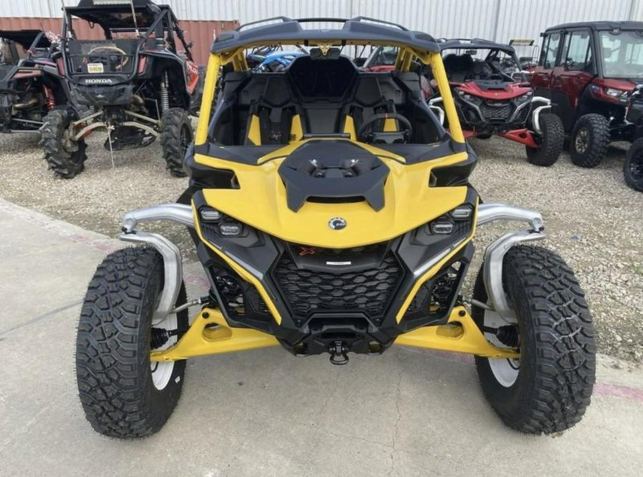 2024 Can-Am® Maverick R X RS Carbon Black & Neo Yellow