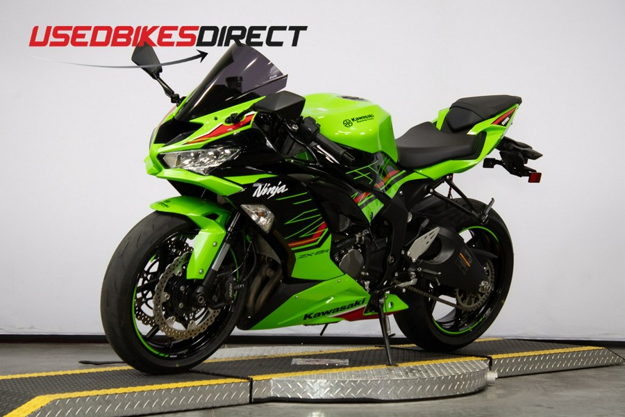 2023 Kawasaki Ninja ZX-6R - $12,499.00