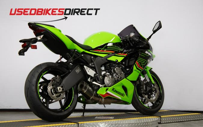 2023 Kawasaki Ninja ZX-6R - $12,999.00