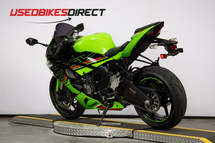 2023 Kawasaki Ninja ZX-6R - $12,499.00