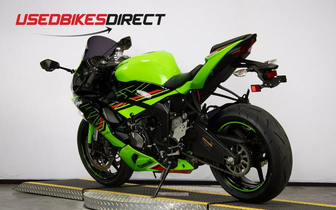 2023 Kawasaki Ninja ZX-6R - $12,499.00