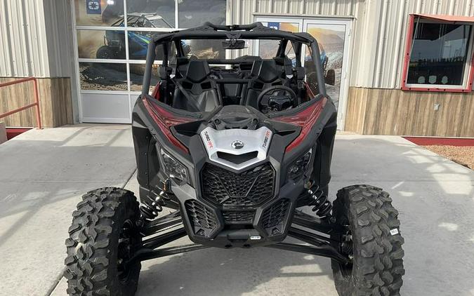 2024 Can-Am® Maverick X3 MAX RS Turbo Fiery Red & Hyper Silver