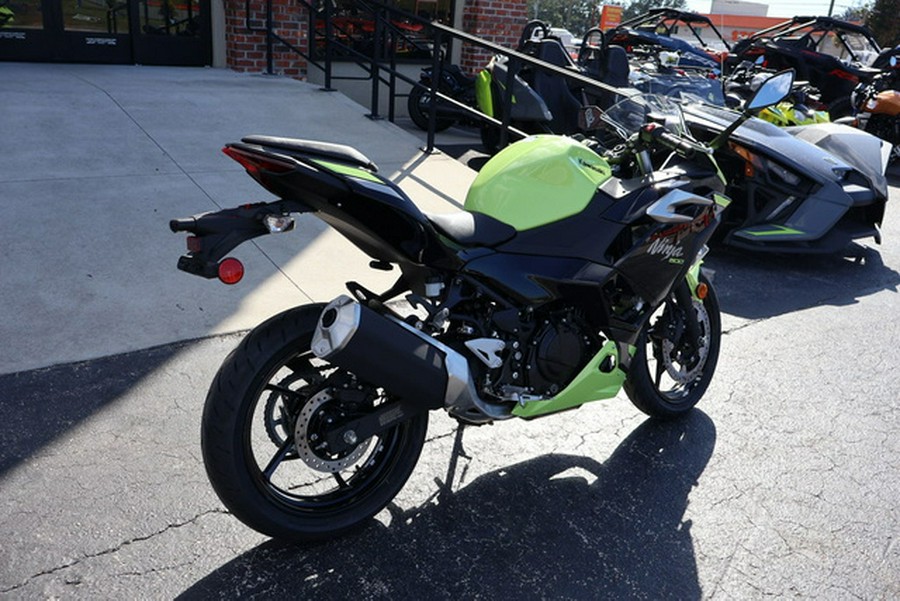 2026 Kawasaki Ninja 500 ABS Metallic Yellowish Green/Ebony ABS