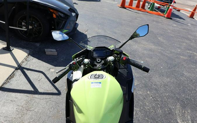 2026 Kawasaki Ninja 500 ABS Metallic Yellowish Green/Ebony ABS
