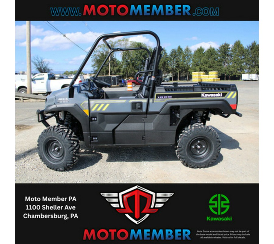 2026 Kawasaki Mule PRO-FXR 1000