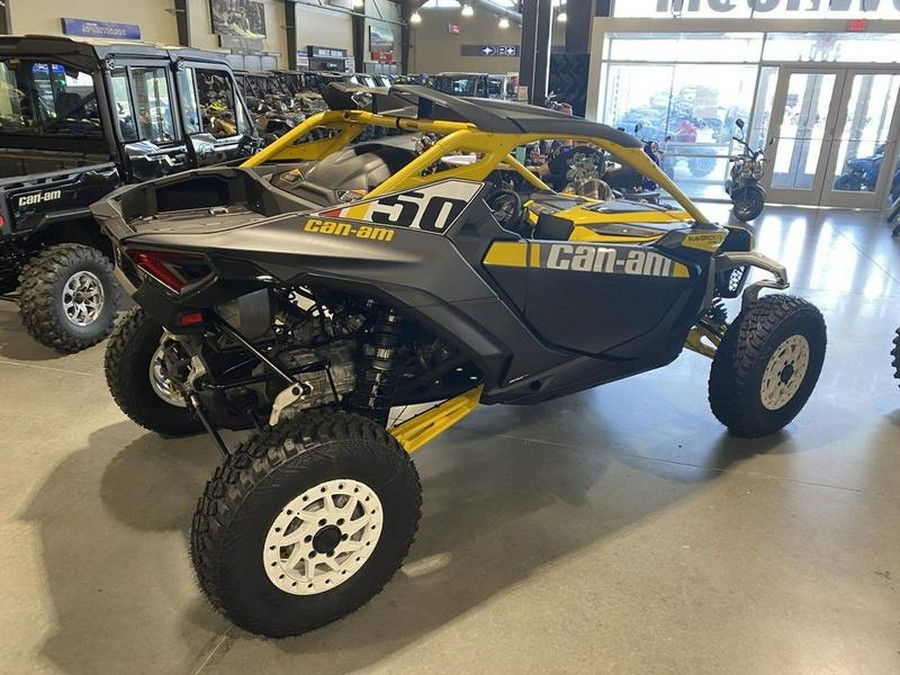 2024 Can-Am® Maverick R X RS with Smart-Shox Carbon Black & Neo Yellow