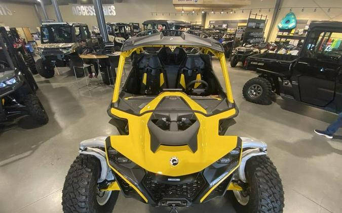 2024 Can-Am® Maverick R X RS with Smart-Shox Carbon Black & Neo Yellow