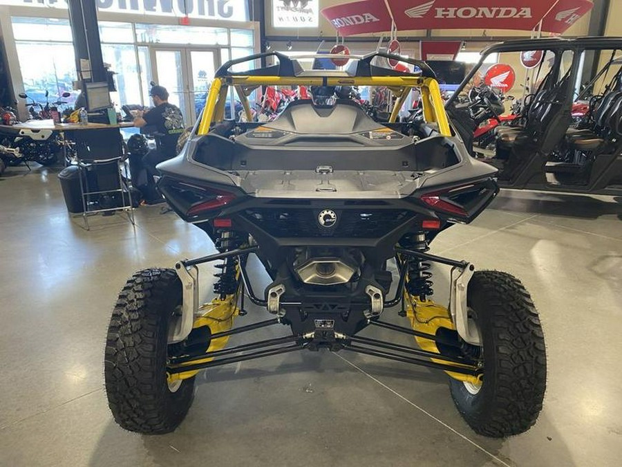 2024 Can-Am® Maverick R X RS with Smart-Shox Carbon Black & Neo Yellow