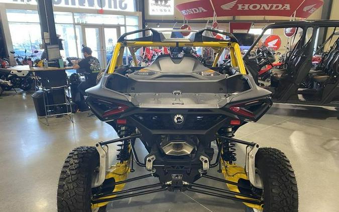 2024 Can-Am® Maverick R X RS with Smart-Shox Carbon Black & Neo Yellow