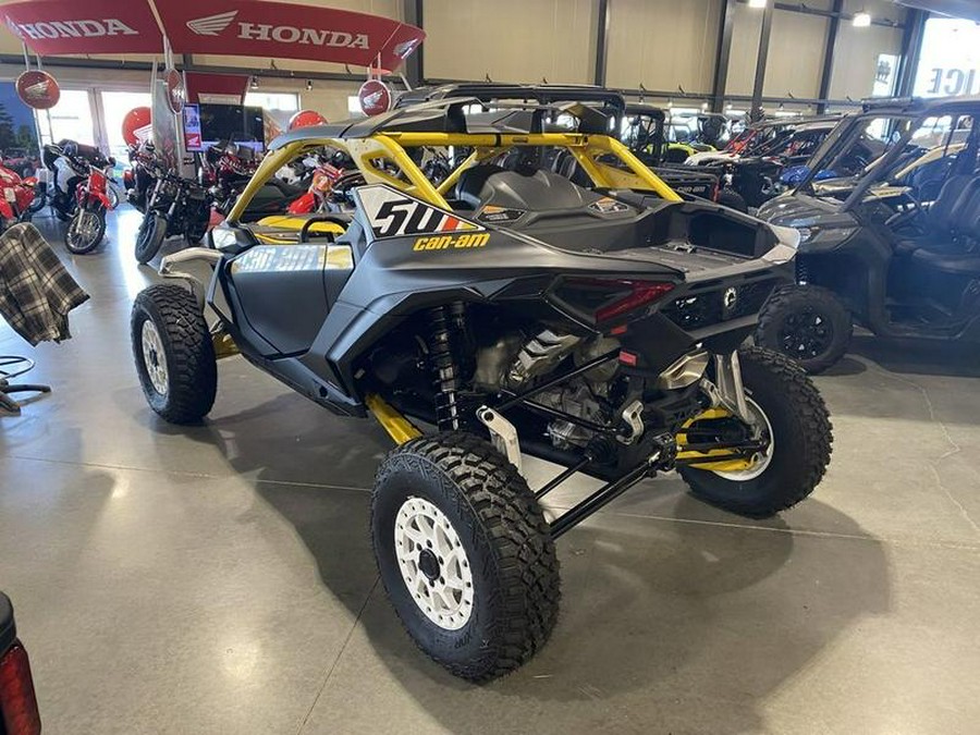 2024 Can-Am® Maverick R X RS with Smart-Shox Carbon Black & Neo Yellow