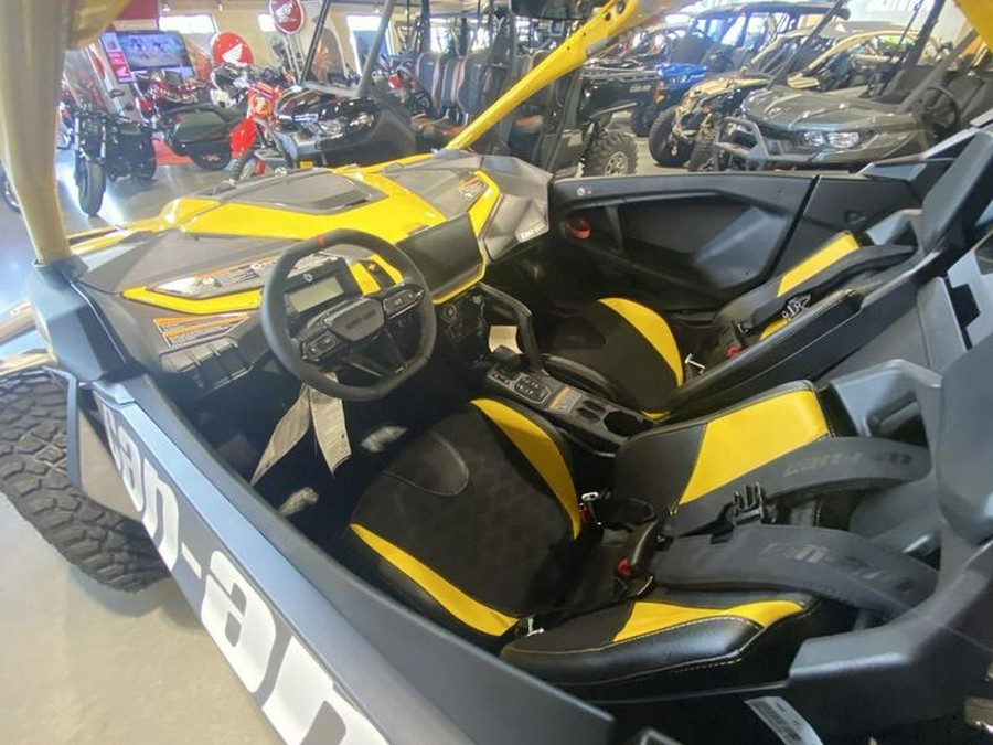 2024 Can-Am® Maverick R X RS with Smart-Shox Carbon Black & Neo Yellow