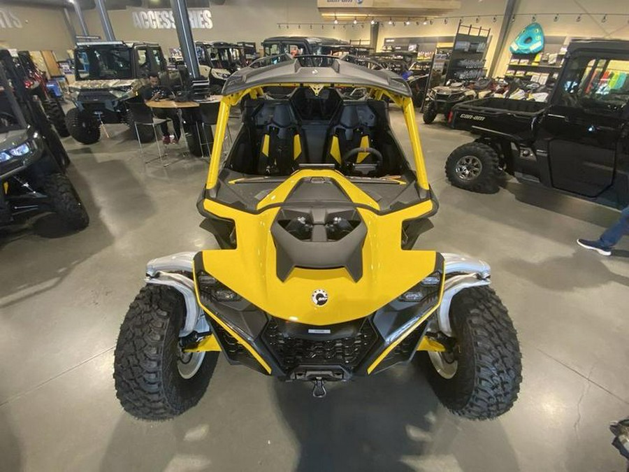 2024 Can-Am® Maverick R X RS with Smart-Shox Carbon Black & Neo Yellow