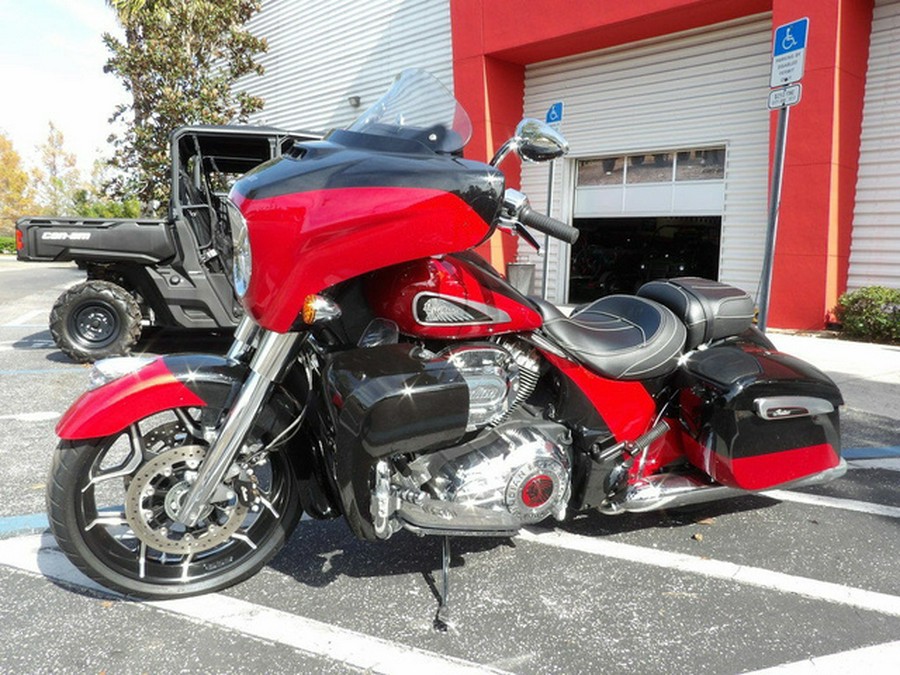 2020 Indian Chieftain Elite Thunder Black Vivid Crystal/Wildf