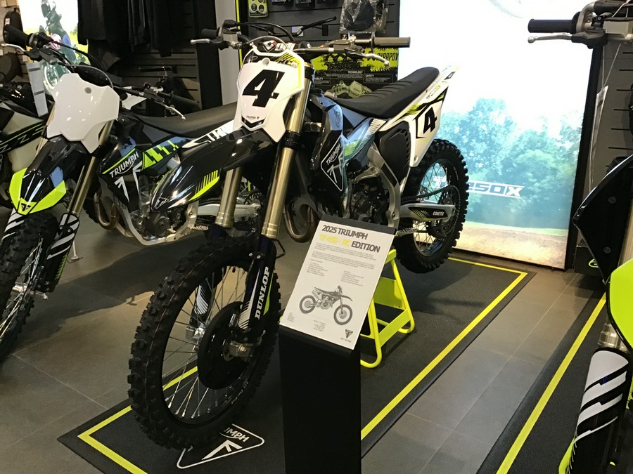 2025 Triumph TF 450-RC Edition